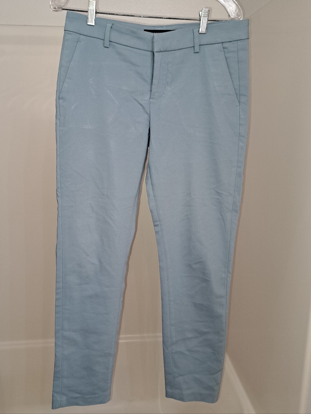 Liverpool Light Blue Straight-Leg Dress Pants